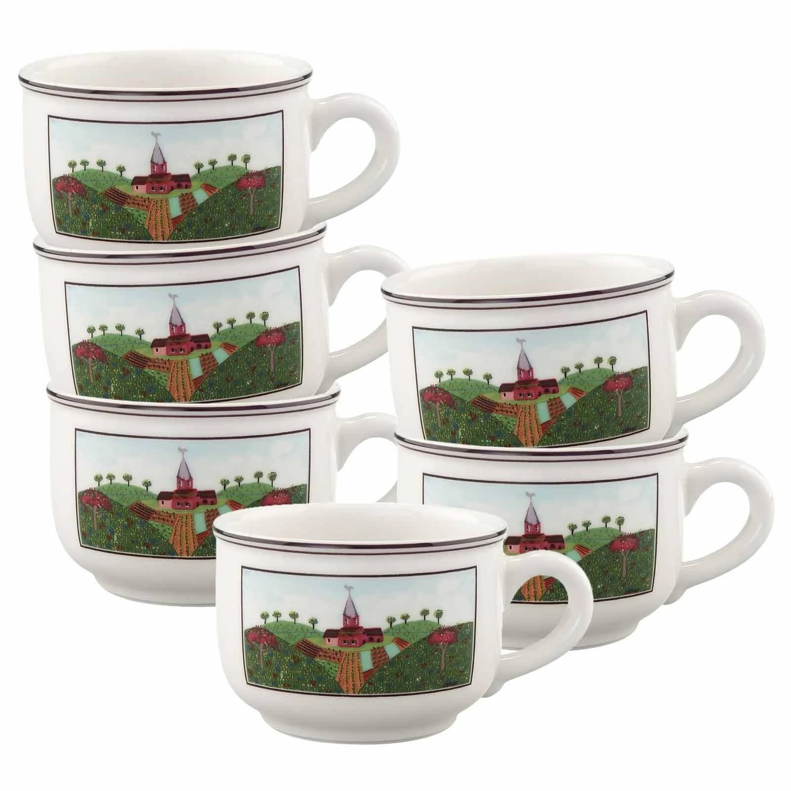 Villeroy & Boch Design Naif Teetasse 250 ml 6er Set Bunt