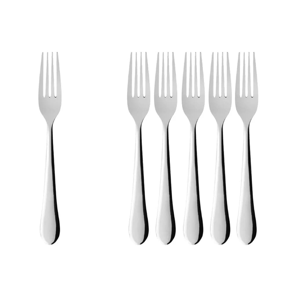 Villeroy & Boch Tafelgabel Oscar 200 mm 6er Set silber