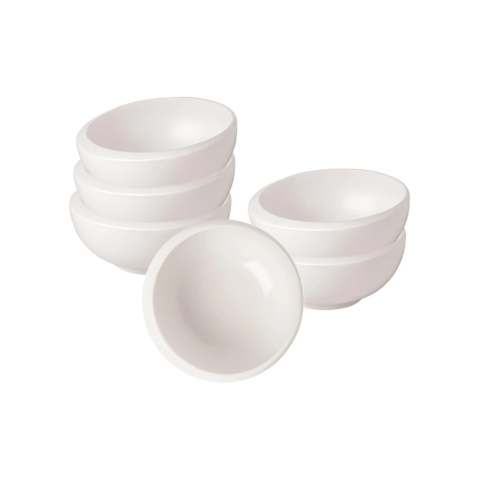 Villeroy & Boch Dipschälchen NewMoon 6er Set Weiß