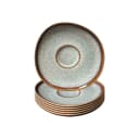 like. by Villeroy & Boch Lave Kaffeeuntertassen 6er Set Beige Steingut Bild 1