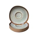 like. by Villeroy & Boch Lave Kaffeeuntertassen 6er Set Beige Steingut Bild 2