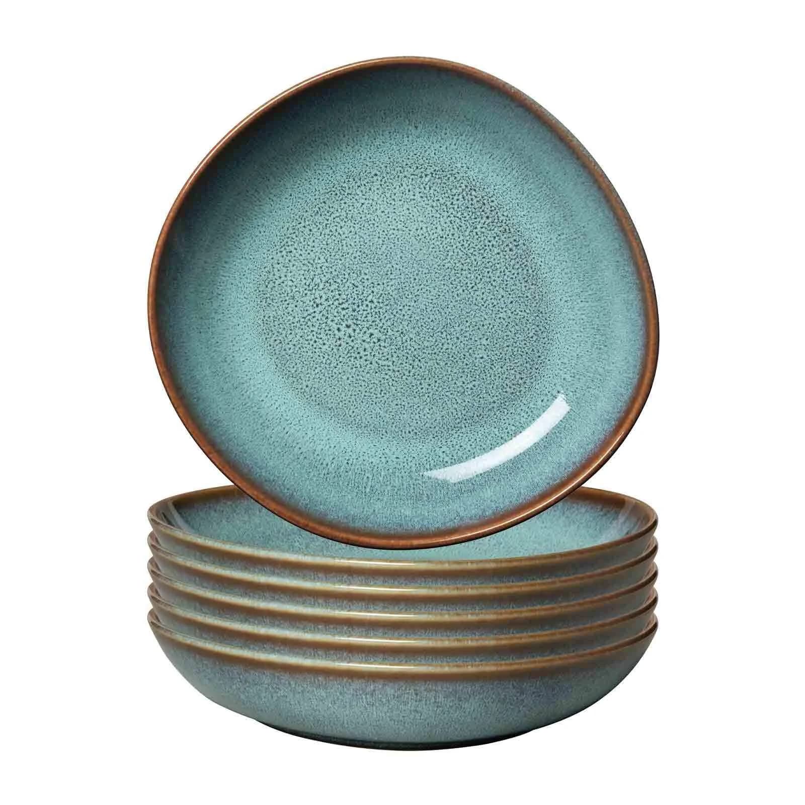 like. by Villeroy & Boch Schale Lave 6er Set blau Glacé Steingut - Bild 2