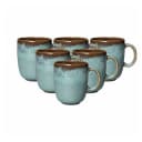 like. by Villeroy & Boch Becher mit Henkel Lave 400 ml 6er Set Blau Bild 1
