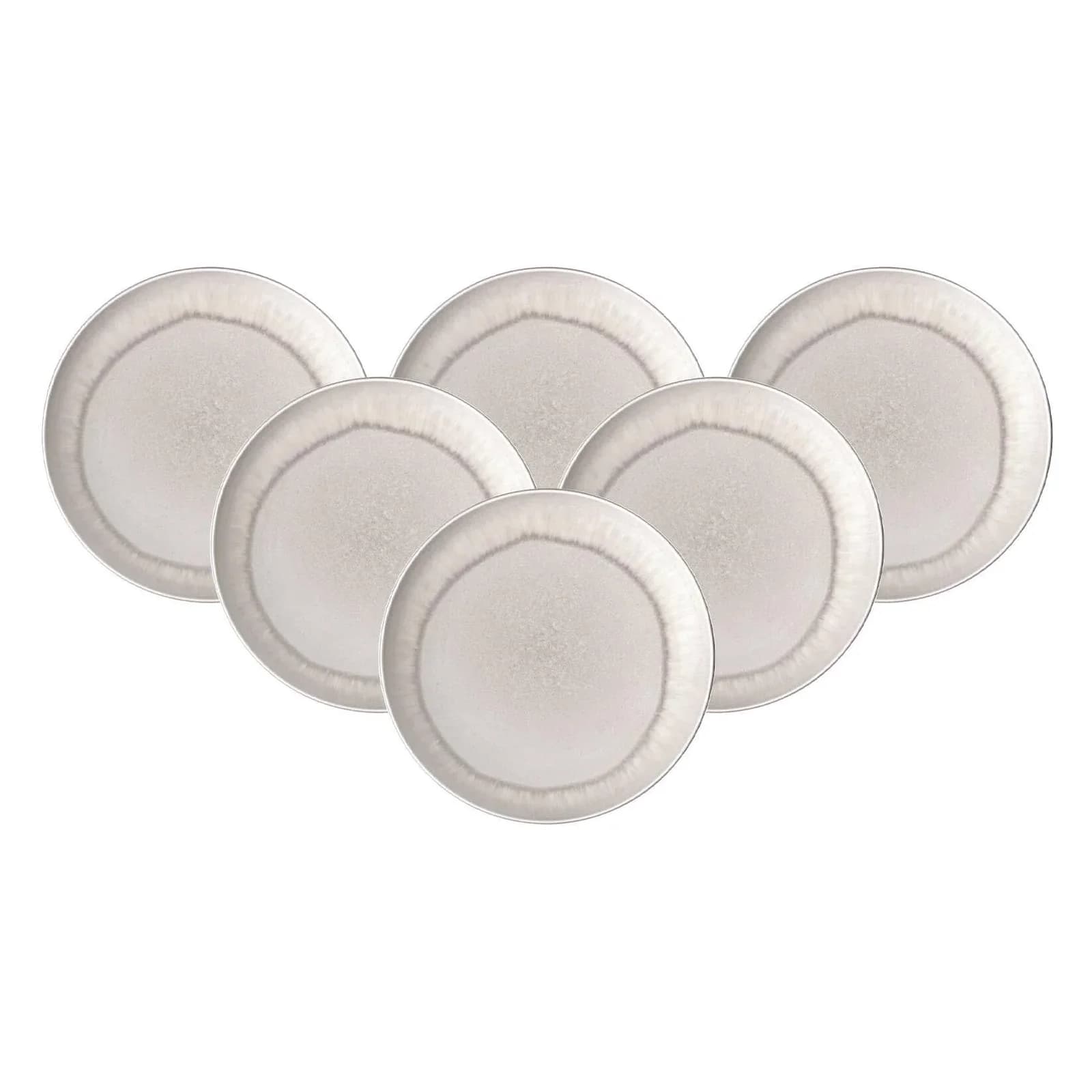 like. by Villeroy & Boch Frühstücksteller Perlemor Sand 6er Set