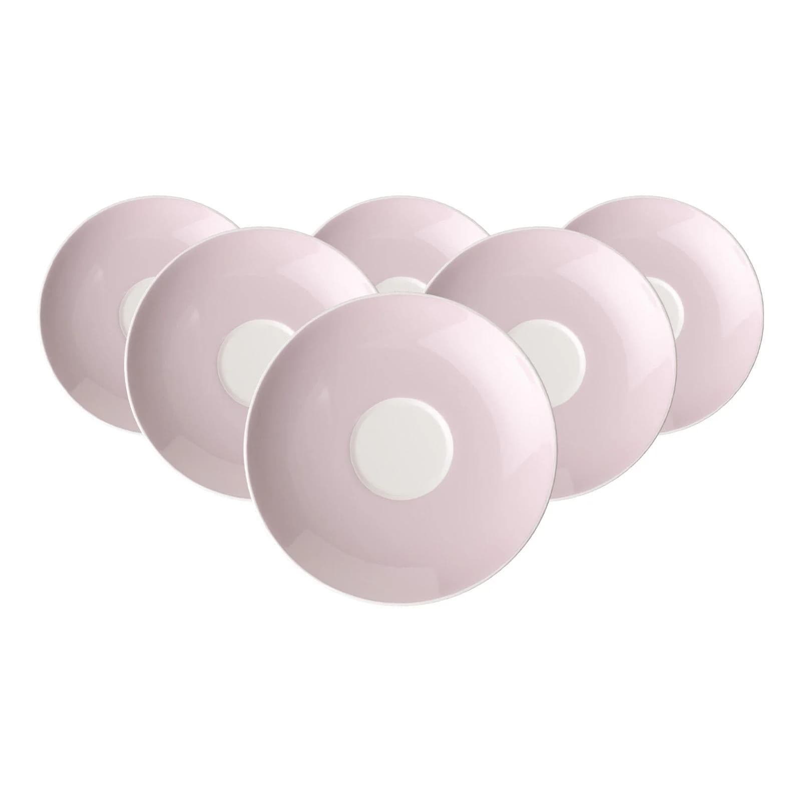Villeroy & Boch Espressountertassen Rose Garden 6er Set Bunt