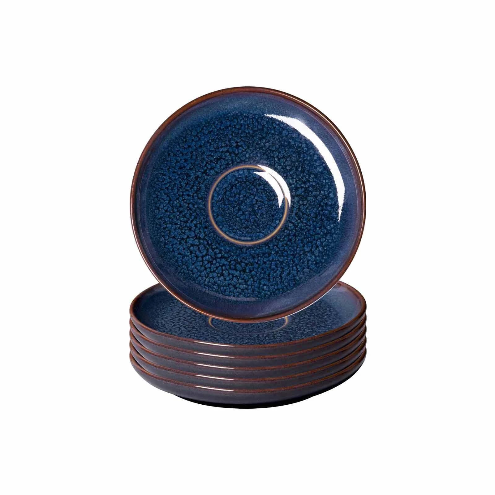 LIKE. BY VILLEROY & BOCH Espressountertassen Crafted Denim 6er Set Blau - Bild 2