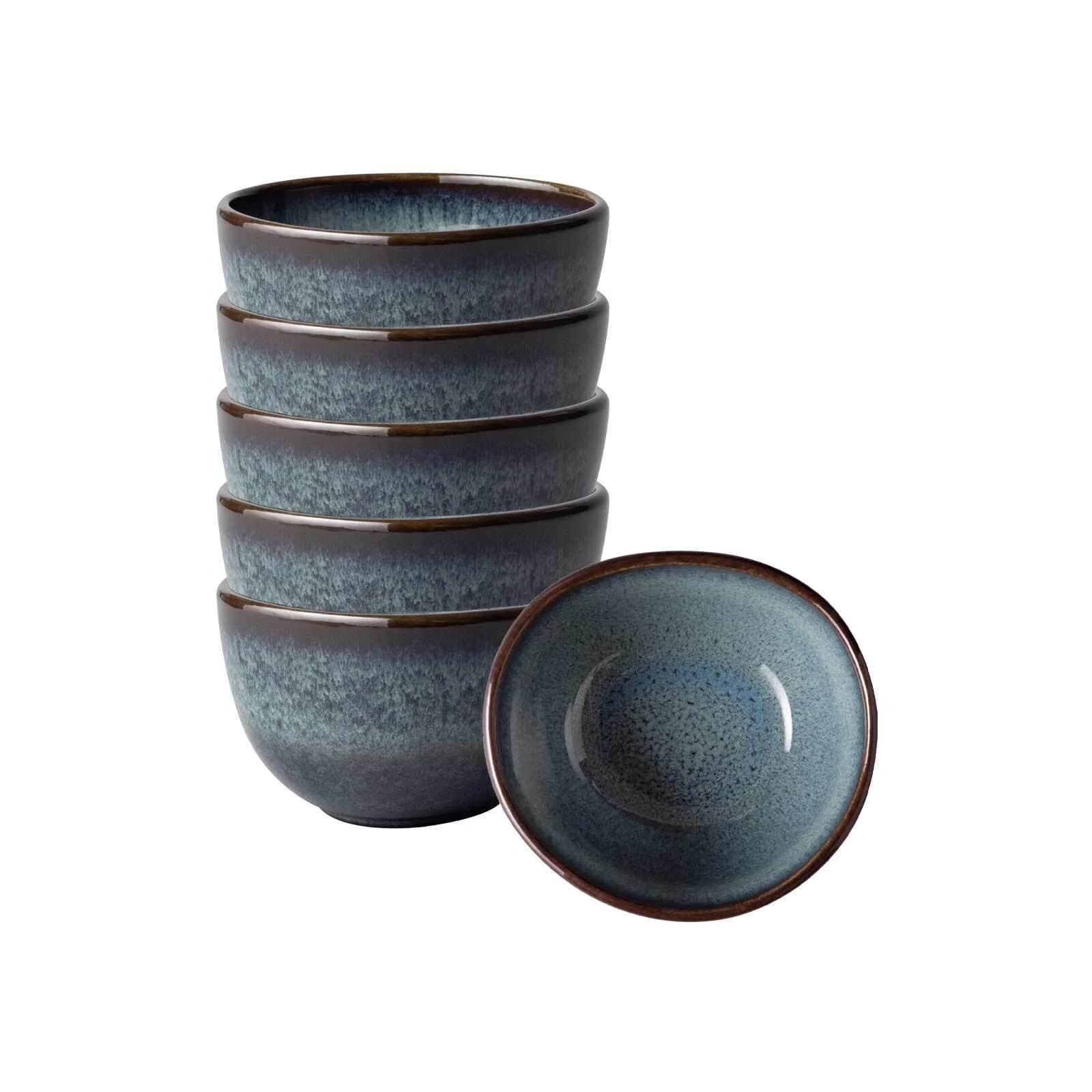like. by Villeroy & Boch Dipschälchen Lave 10 x 9 cm 6er Set Steingut - Bild 2