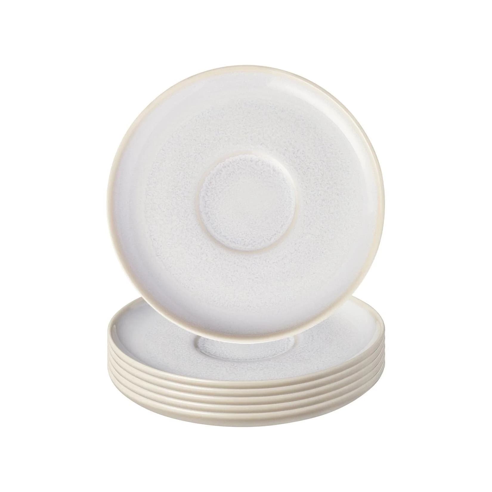 like. by Villeroy & Boch Kaffeeuntertassen Crafted Set 6-tlg. Beige Cotton