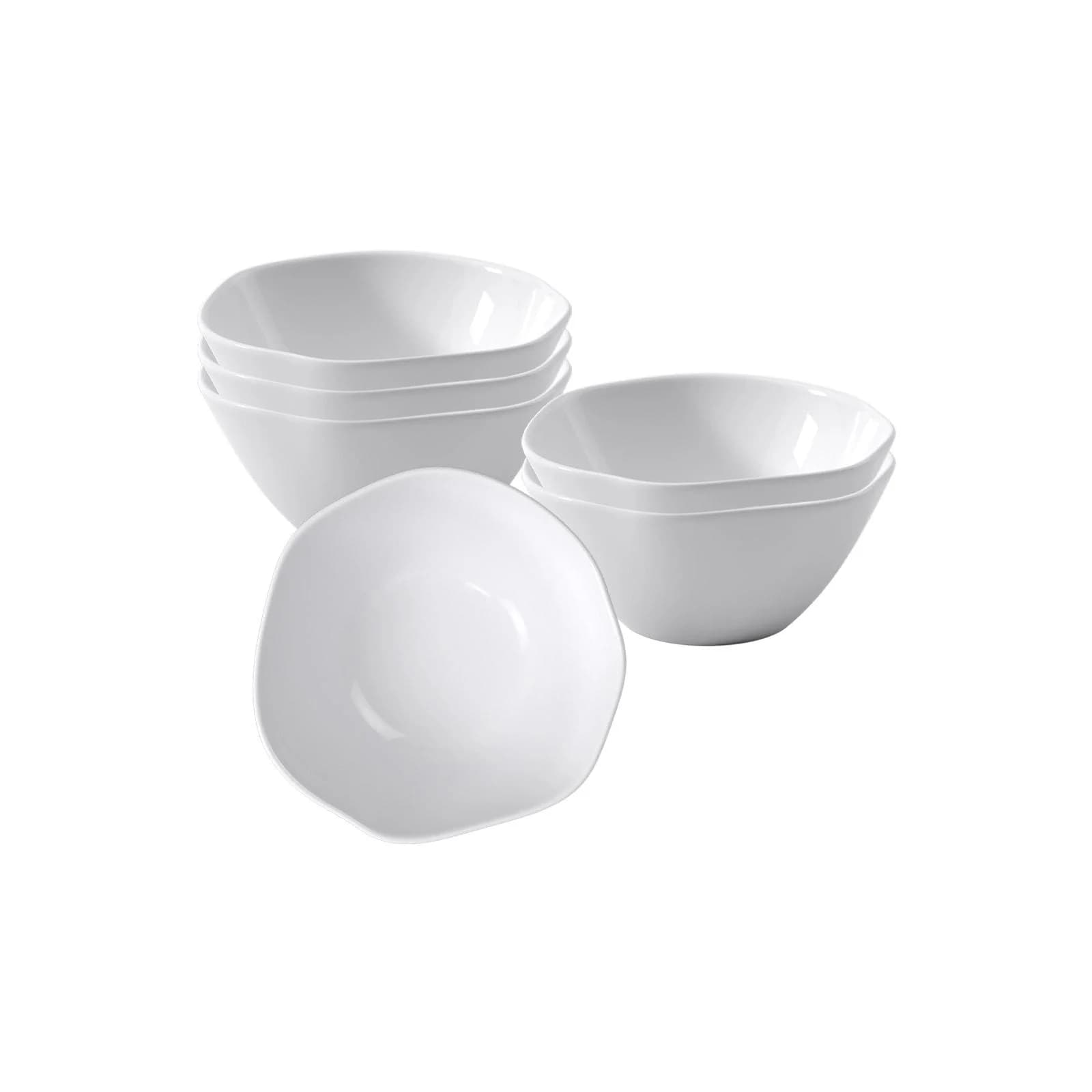 Villeroy & Boch Dipschale PURA 6er Set Weiß Premium Bone Porzellan