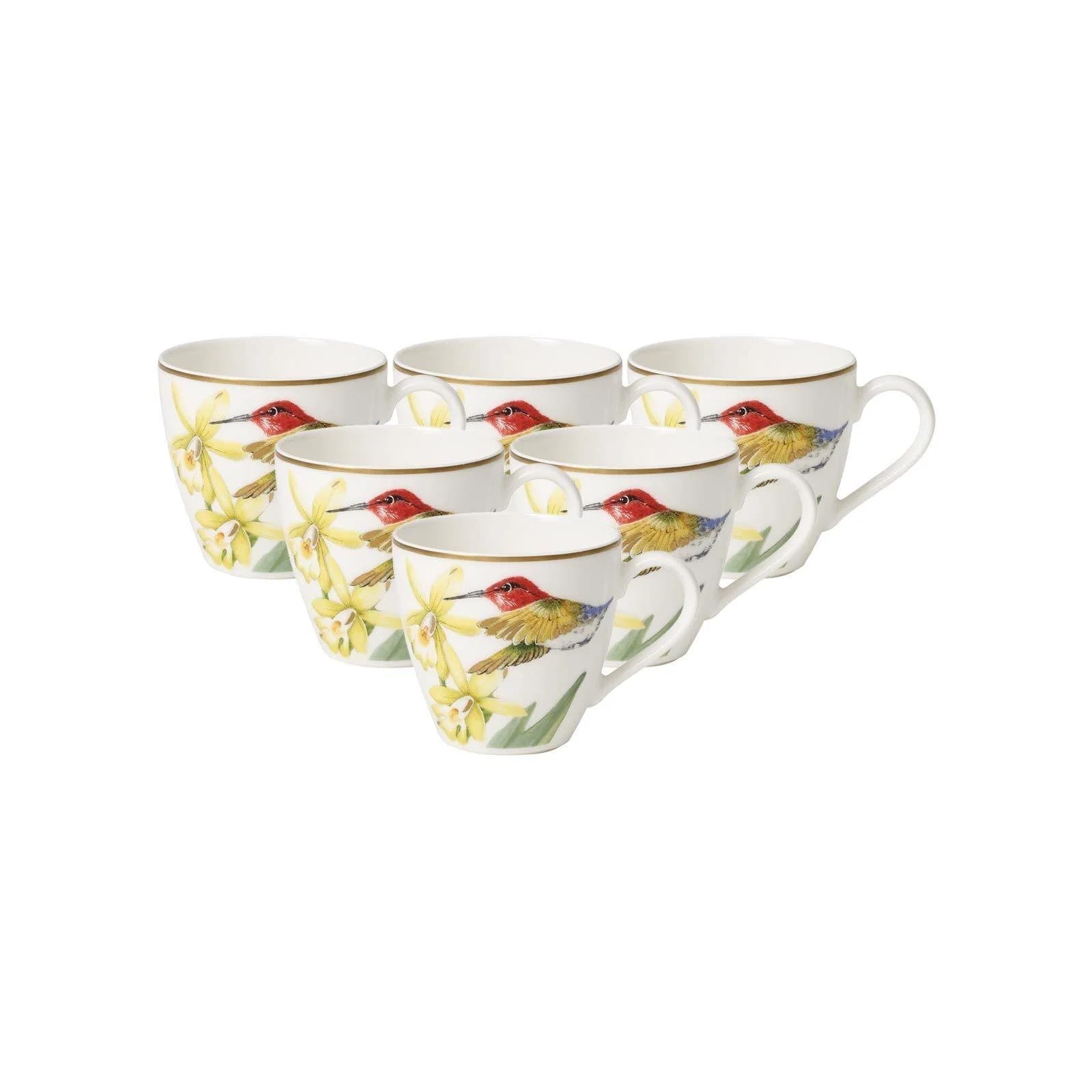 Villeroy & Boch Espressotassen Amazonia 60 ml 6er Set bunt