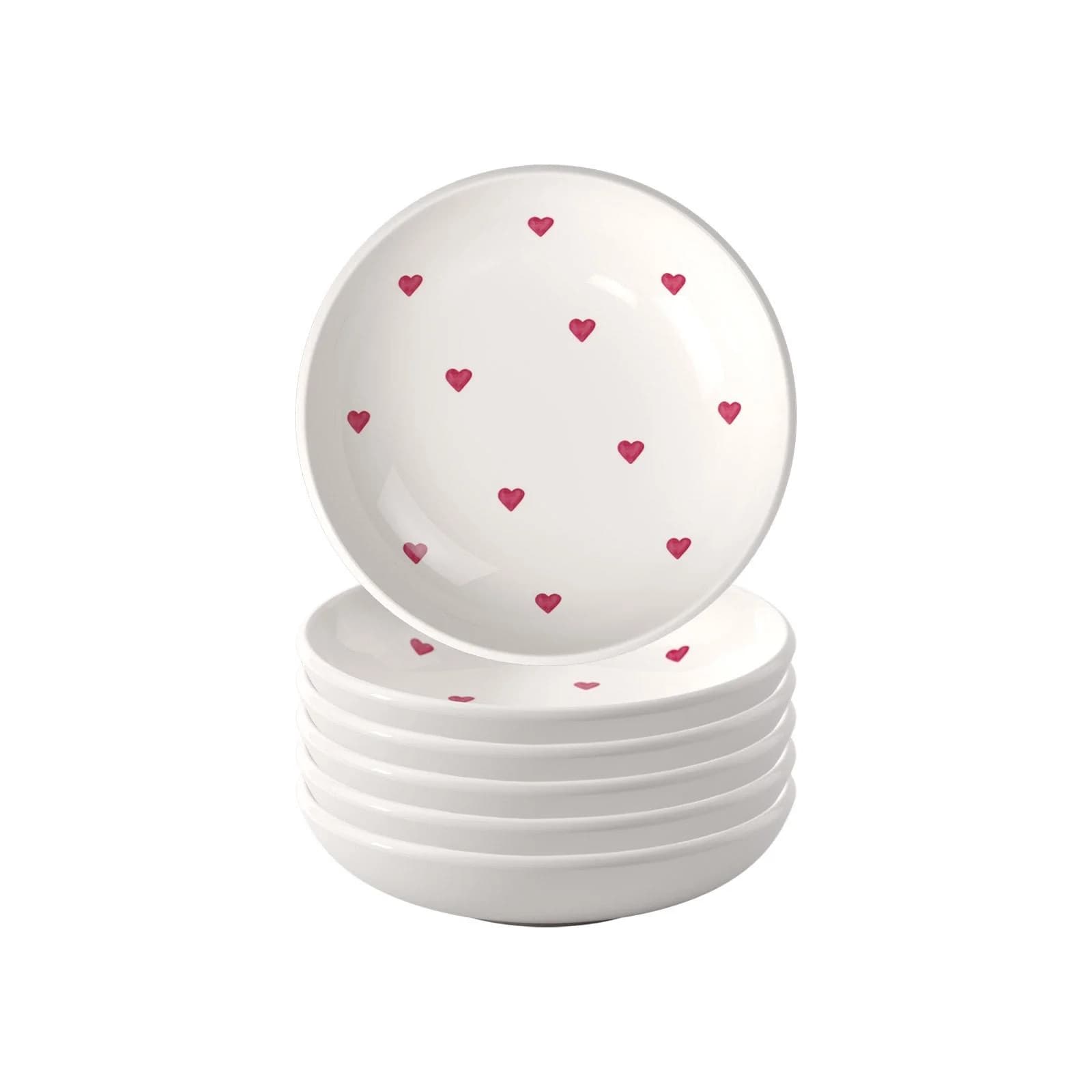 Villeroy & Boch Dipschale With Love 6er Set Weiß Premium Porzellan