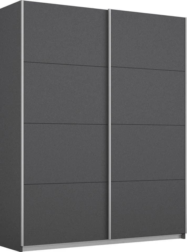 OTTO HOME THANOS Schwebetürenschrank Grau Metallgriffe - Bild 2