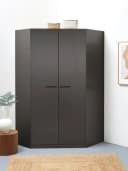 Rauch Eckschrank VANDOR Grau Metall Holzwerkstoff Bild 2