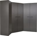 RAUCH VANDOR Schrank-Set 5-türig Grau Metallgriffe Made in Germany Bild 1