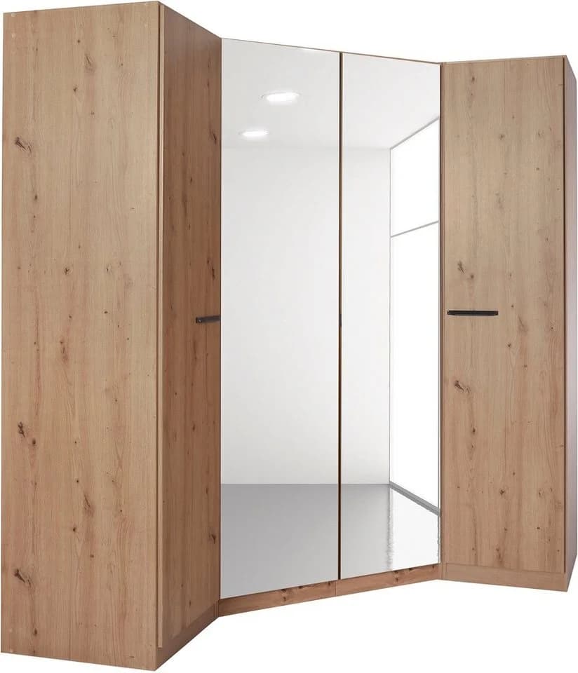 Schrank-Set RAUCH VANDOR 4-türig Eiche Artisan