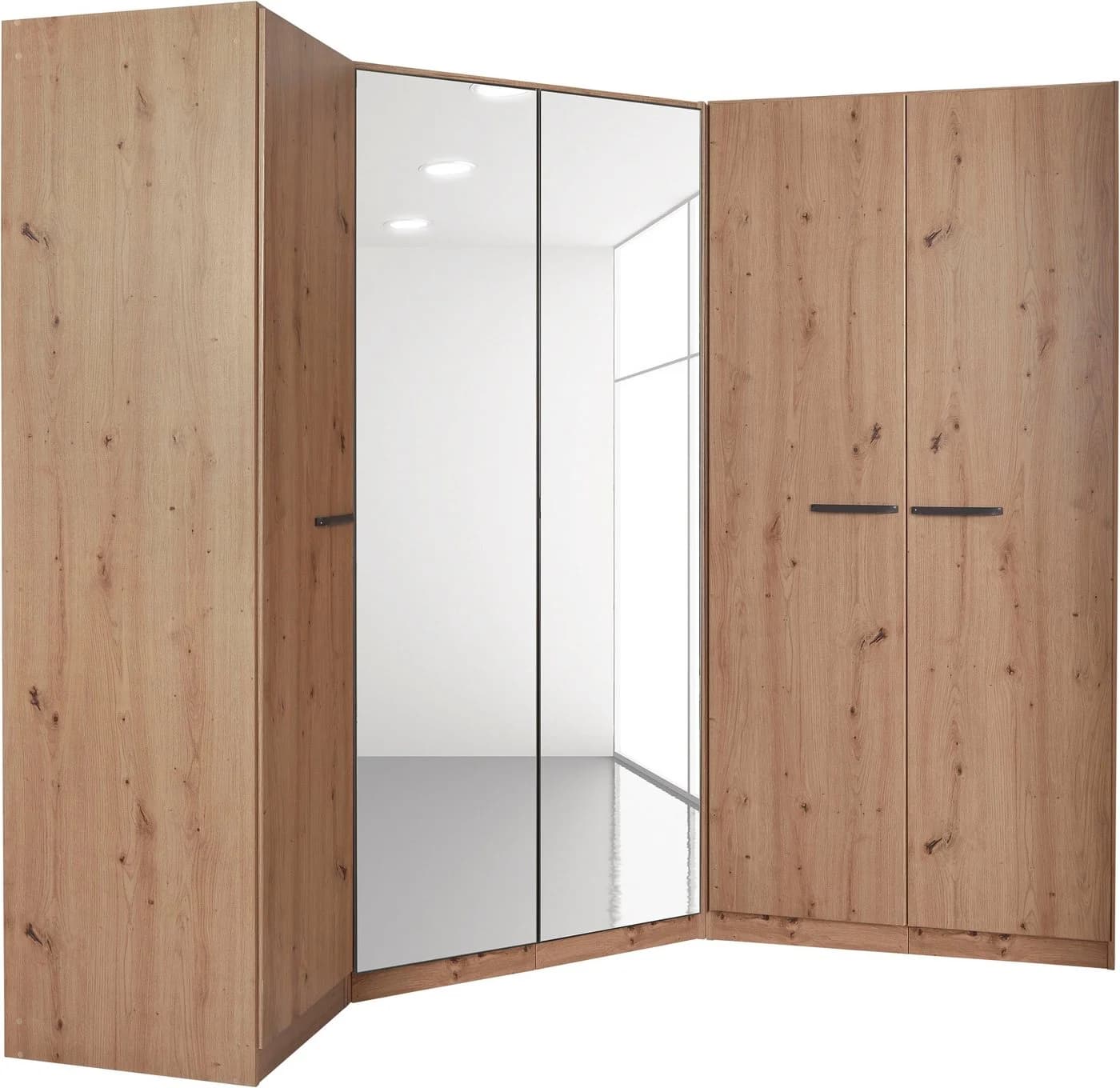 RAUCH VANDOR Schrank-Set 5-türig Braun Holzwerkstoff