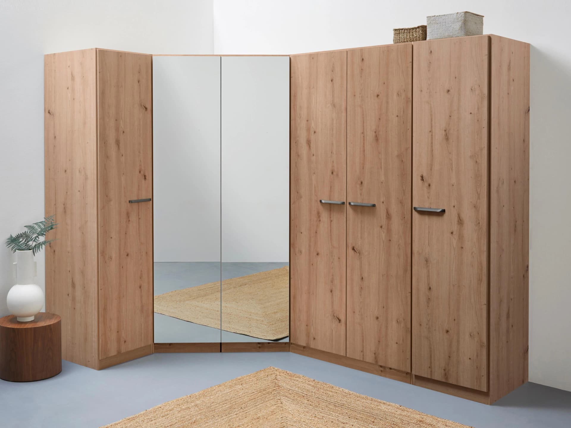 Rauch VANDOR Schrank-Set 6-türig Braun Eiche Artisan Holzwerkstoff
