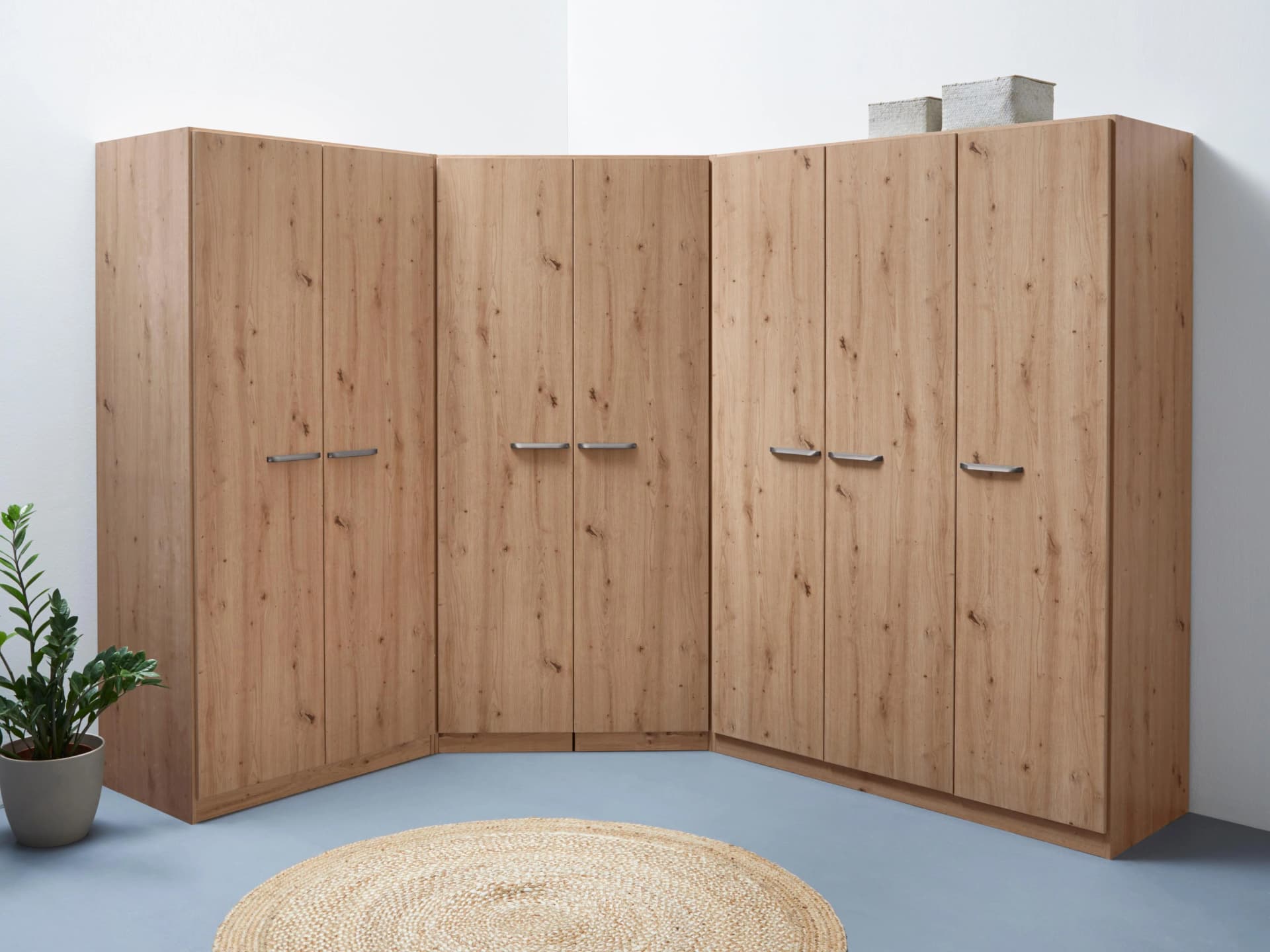 Rauch VANDOR Schrank-Set 7-tlg. Braun Eiche Artisan Holzwerkstoff