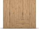 OTTO HOME Drehtürenschrank CHALLENGER Eiche Artisan Grau Bild 3