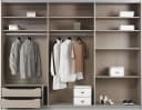 RAUCH Schwebetürenschrank ORACLE Seidengrau mit Schubladen Bild 3