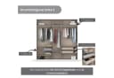 RAUCH KOLUNA Drehtürenschrank mit Glasfront und Spiegeltüren Bild 3