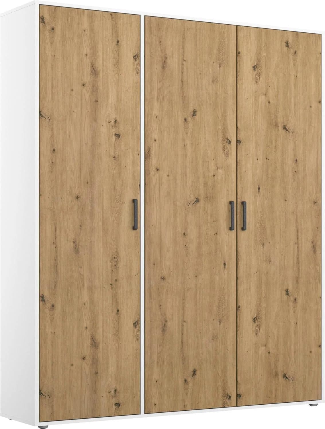 Rauch Voyager Kleiderschrank Weiß Grau Modern