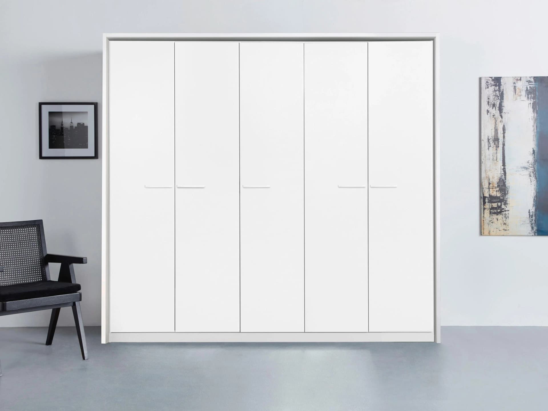Rauch OTELI Drehtürenschrank Weiß 230cm