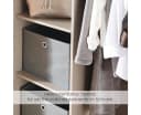 Rauch Reflect Drehtürenschrank Weiß mit Spiegelfront Bild 5