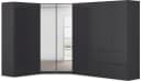 RAUCH Costa Schrank-Set Grau 3-tlg. mit Spiegel Push-to-Open Bild 2