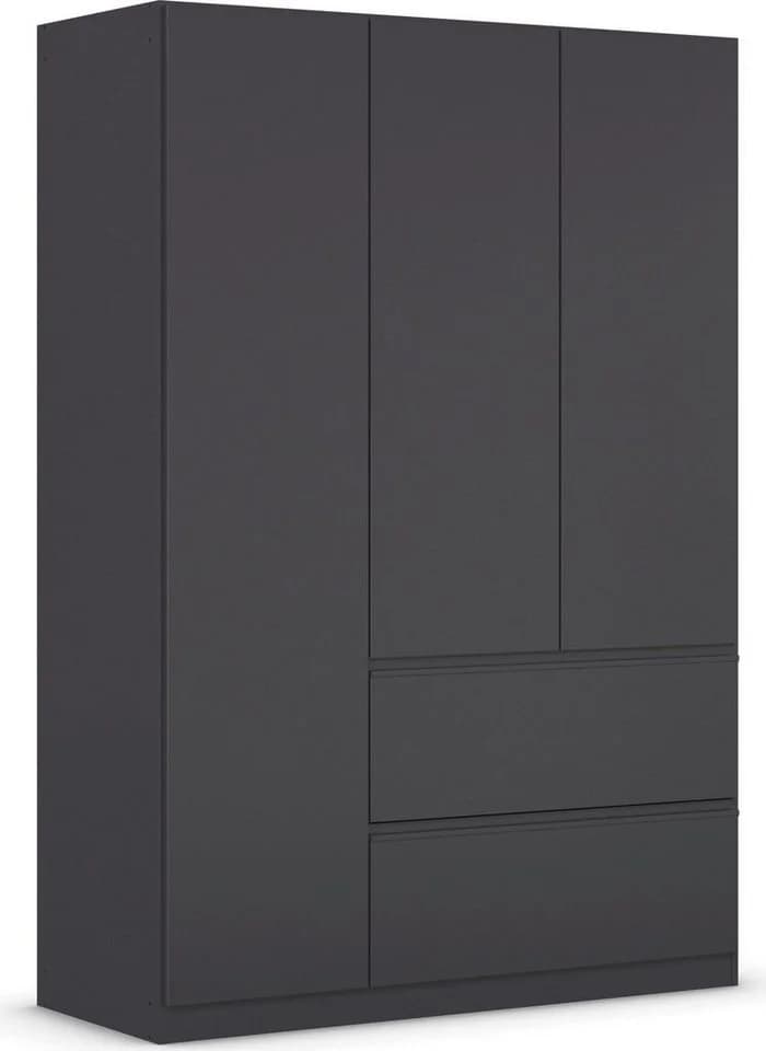 Rauch Costa Drehtürenschrank Grau Push-to-Open - Bild 2