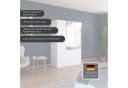 Rauch Costa Drehtürenschrank Grau Push-to-Open Bild 4