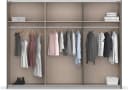 Rauch Schwebetürenschrank BAREA Beige Braun Modern mit Spiegel Bild 4