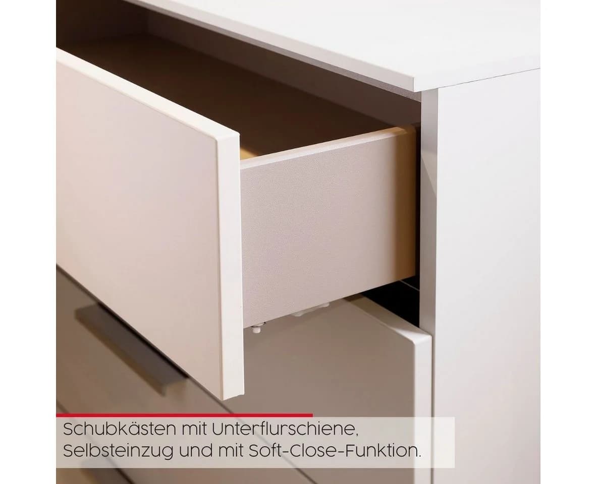 Rauch Nachttisch FLIPP mit 3 Schubladen Soft-Close - Bild 4