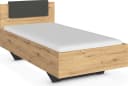Rauch MAIKA Einzelbett Komfortbett Schwarz Eiche Artisan Bild 2
