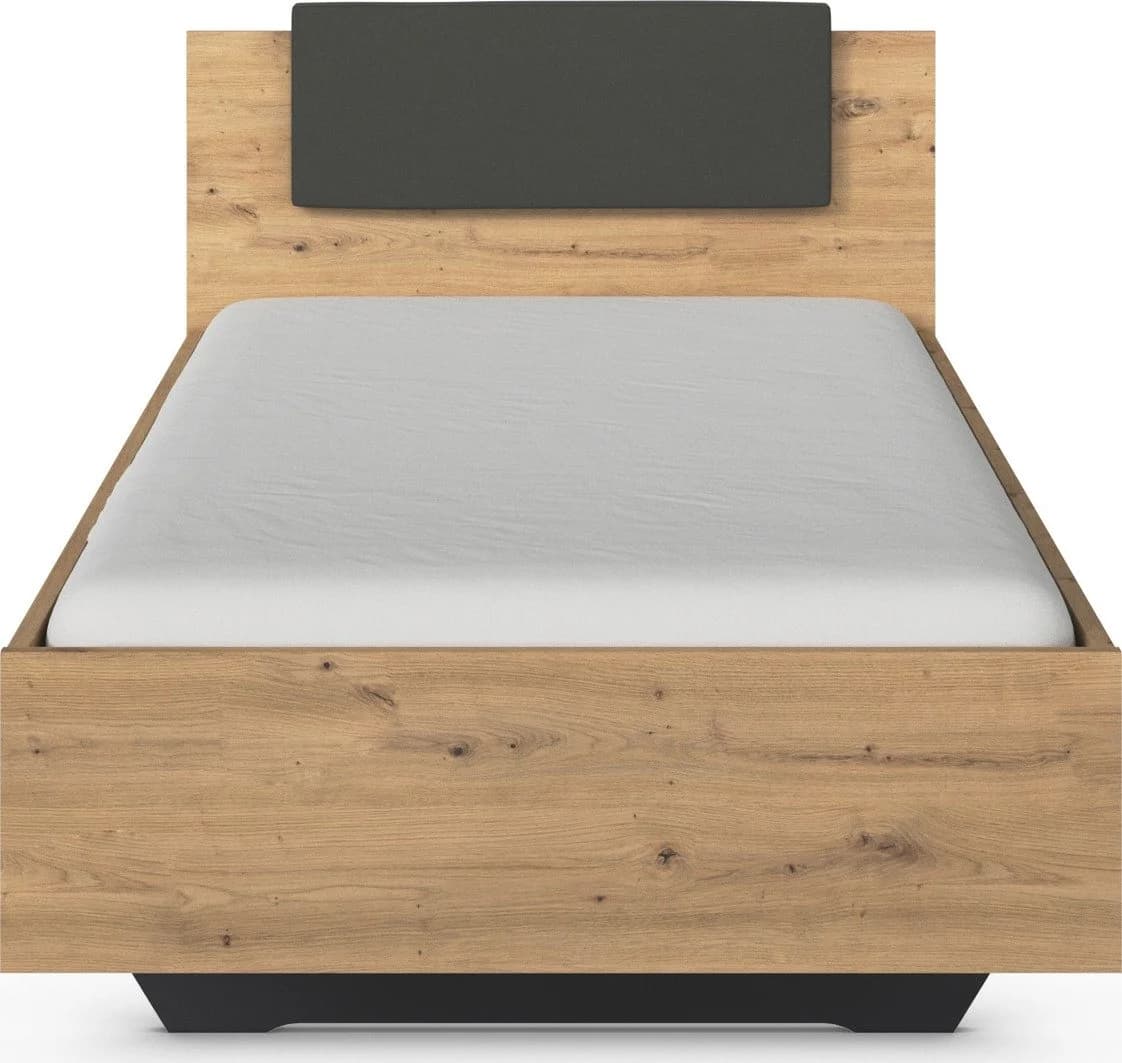 Rauch MAIKA Einzelbett Komfortbett Schwarz Eiche Artisan - Bild 3