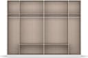 Rauch DAVOA Drehtürenschrank Grau Eiche Artisan Bild 5
