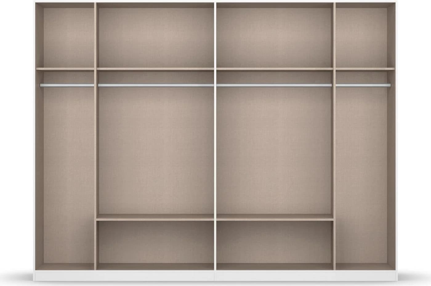 Rauch DAVOA Drehtürenschrank Grau Eiche Artisan - Bild 5