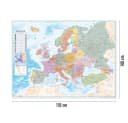 Close Up Europakarte XXL Poster Flaggen Englisch Bild 3