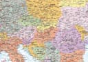Close Up Europakarte XXL Poster Flaggen Englisch Bild 4