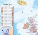 Close Up Europakarte XXL Poster Flaggen Englisch Bild 5