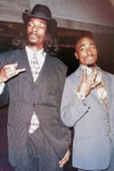 Close Up Poster Snoop Dogg und Tupac Urban Retro Bild 2