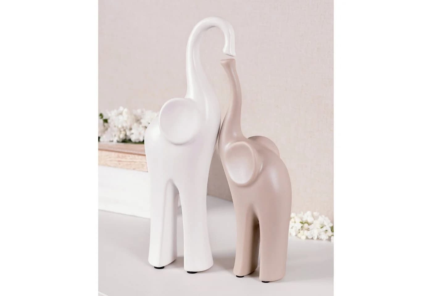 pajoma® Elefantenset Matabi Weiß/Braun 31 cm - Bild 3