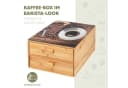 bremermann Kaffeekapsel-Box Bambus mit Glasplatte Bild 5