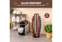 eluno Kapselständer Nespresso Schwarz 360° Drehbar Bild 1