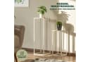 bremermann Blumenhocker 2er-Set Weiß Industriedesign Bild 1