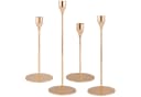 bremermann Kerzenhalter 4er-Set Roségold Metall für Stabkerzen Bild 2
