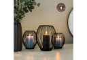 bremermann Kerzenhalter 3er-Set Schwarz Metall Bild 1