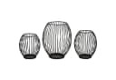 bremermann Kerzenhalter 3er-Set Schwarz Metall Bild 2