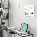bremermann Magnettafel mit Glasfront Grau 35x35 cm Bild 1