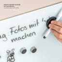 bremermann Magnettafel mit Glasfront Grau 35x35 cm Bild 5